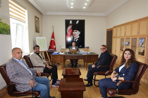 Kaymakamımıza Makamında Ziyaret